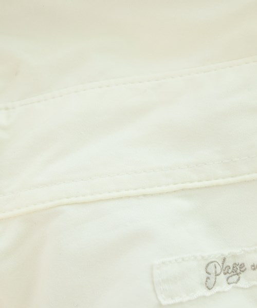 Plage（プラージュ）カジュアルシャツ 白 サイズ:F レディース/2200653951089