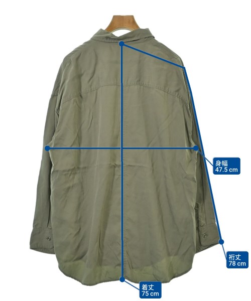 Plage（プラージュ）カジュアルシャツ カーキ サイズ:F レディース/2200653951102