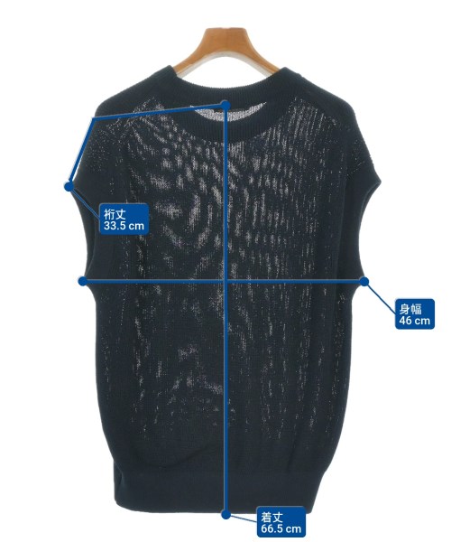 Plage（プラージュ）ベスト/ノースリーブ 紺 サイズ:F レディース/2200657853020