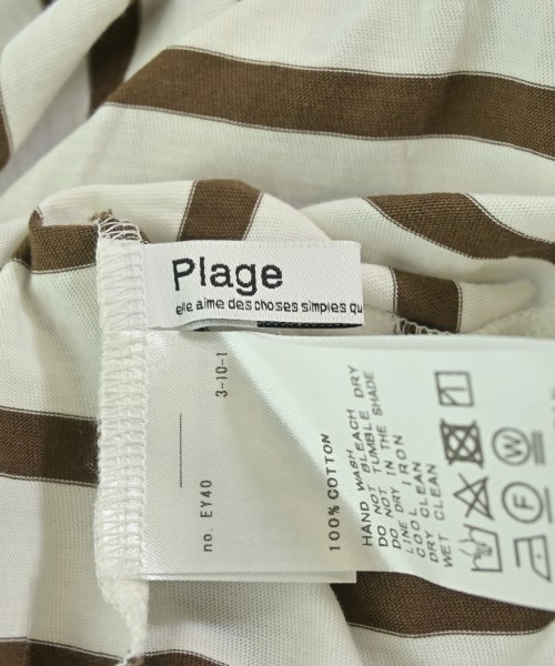 Plage（プラージュ）Tシャツ・カットソー 白 サイズ:-(M位) レディース/2200655930068