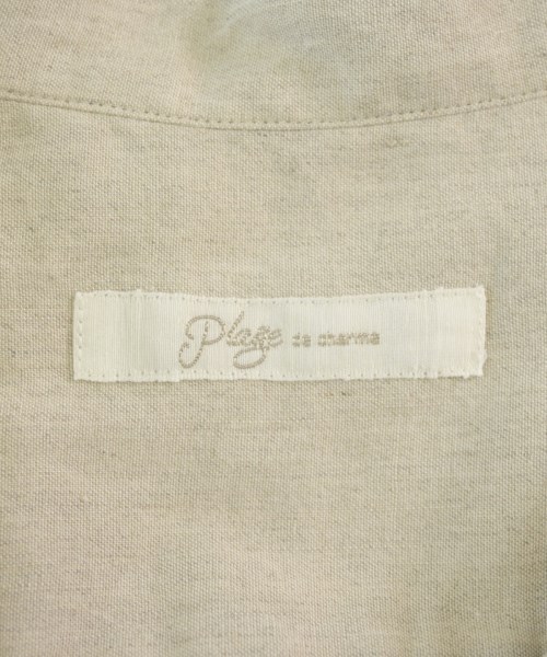 Plage（プラージュ）ブラウス ベージュ サイズ:-(M位) レディース/2200712339025