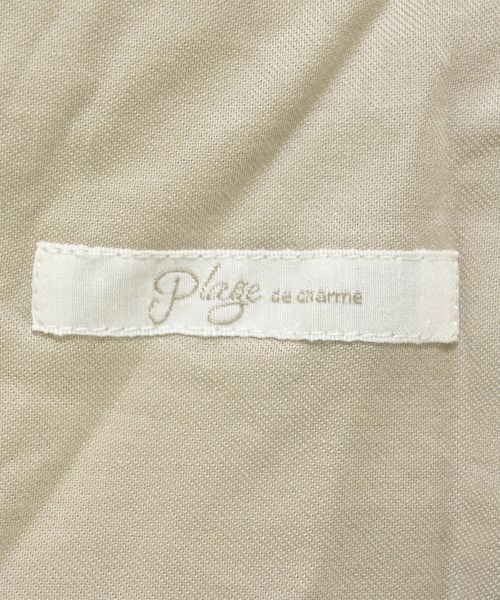 Plage（プラージュ）スラックス ベージュ サイズ:38(M位) レディース/2200711344044