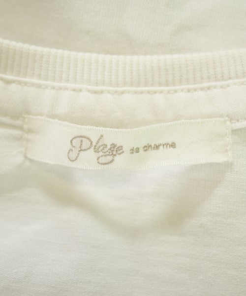 Plage（プラージュ）Tシャツ・カットソー 白 サイズ:F レディース/2200715373392