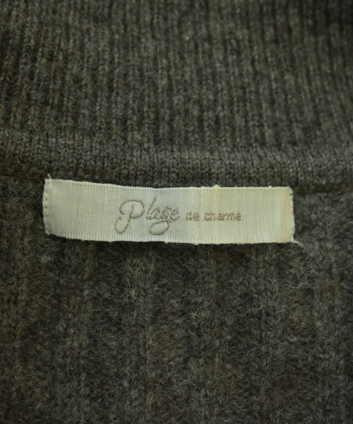 Plage（プラージュ）カーディガン 茶 サイズ:F レディース/2200714357065