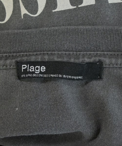 Plage（プラージュ）Tシャツ・カットソー グレー サイズ:F レディース/2200718555054
