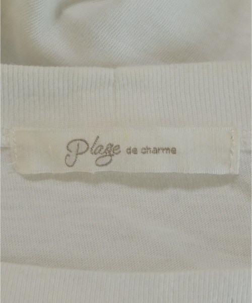 Plage（プラージュ）Tシャツ・カットソー 白 サイズ:-(M位) レディース/2200718555108