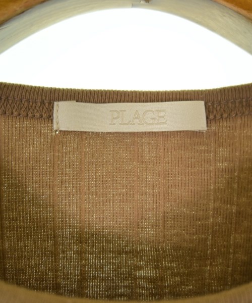 Plage（プラージュ）Tシャツ・カットソー 茶 サイズ:-(M位) レディース/2200719129049