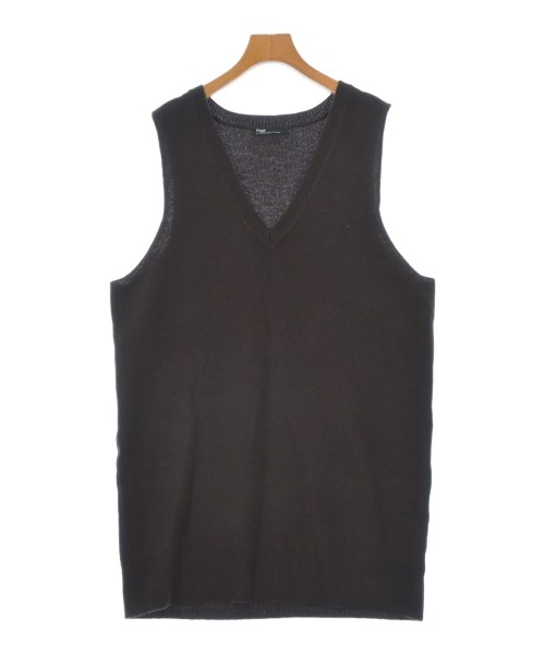 Plage(プラージュ)ベスト 茶 サイズ:-(M位)/2200636454033