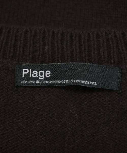 Plage（プラージュ）ベスト 茶 サイズ:-(M位) レディース/2200636454033