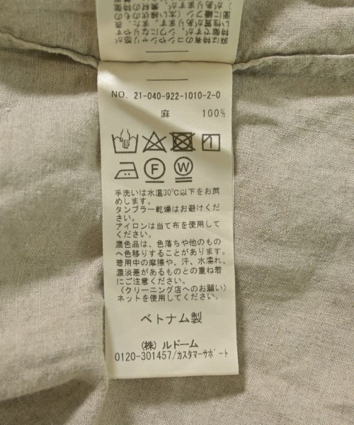 Plage（プラージュ）ワンピース グレー サイズ:36(S位) レディース/2200646650012