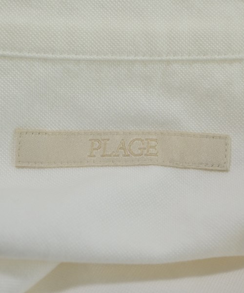 Plage（プラージュ）カジュアルシャツ 白 サイズ:F レディース/2200637648172