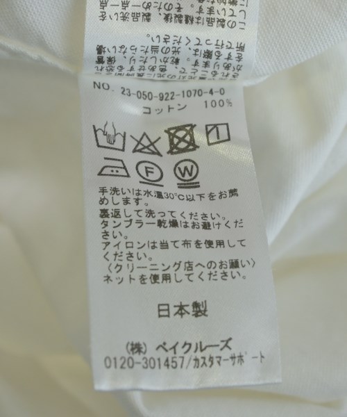 Plage（プラージュ）カジュアルシャツ 白 サイズ:F レディース/2200637648172