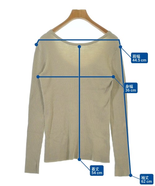 Plage（プラージュ）ニット・セーター ベージュ サイズ:-(M位) レディース/2200637350068