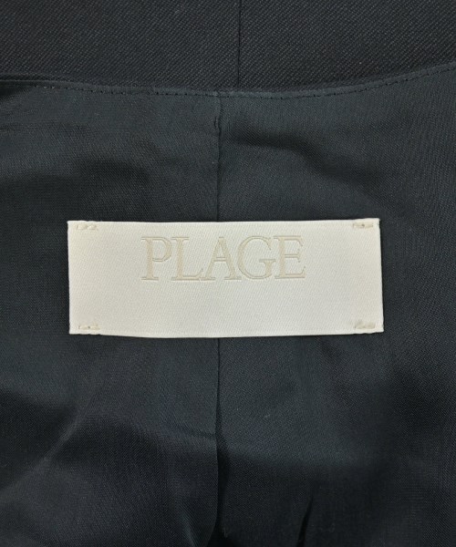 Plage（プラージュ）ベスト 黒 サイズ:36(S位) レディース/2200639870014