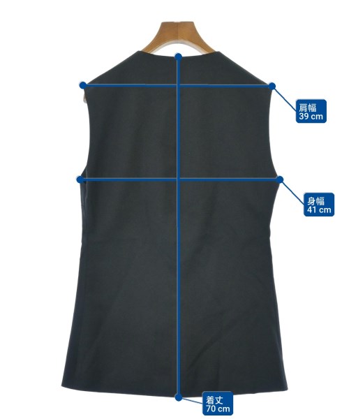 Plage（プラージュ）ベスト 黒 サイズ:36(S位) レディース/2200639870014