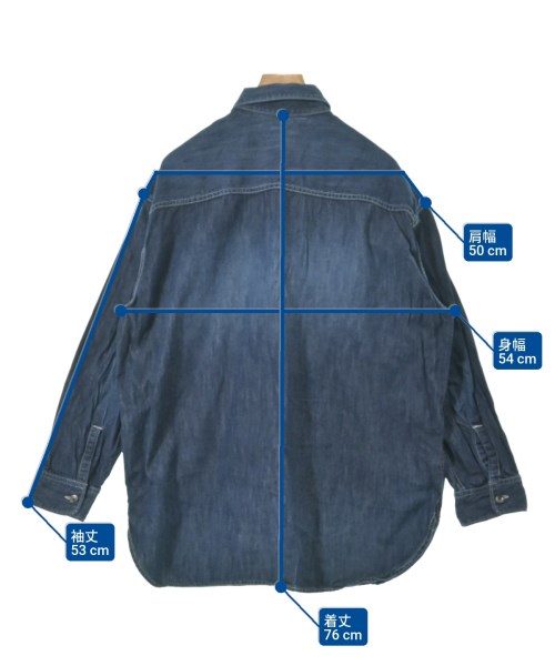 Plage（プラージュ）カジュアルシャツ 紺 サイズ:F レディース/2200641261114