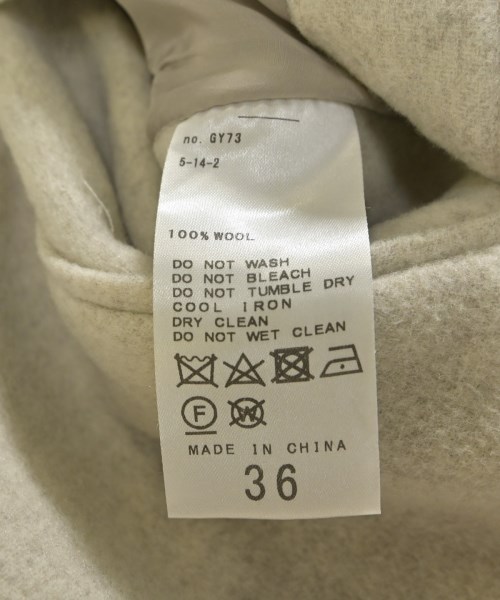 Plage（プラージュ）チェスターコート ベージュ サイズ:36(S位) レディース/2200646540016