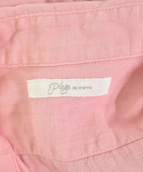 Plage（プラージュ）カジュアルシャツ ピンク サイズ:F レディース/2200646756042