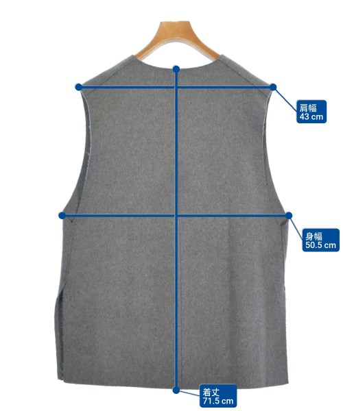 Plage（プラージュ）ベスト グレー サイズ:F レディース/2200641658020