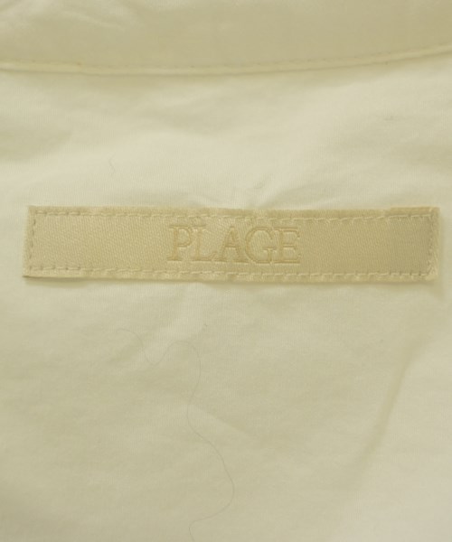 Plage（プラージュ）カジュアルシャツ 白 サイズ:F レディース/2200645676112