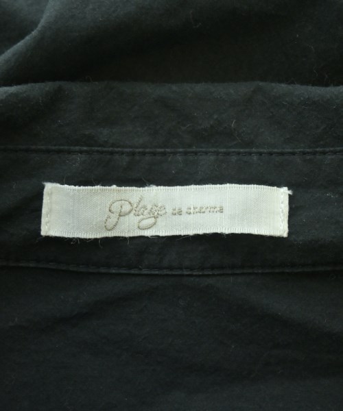 Plage（プラージュ）ブラウス 黒 サイズ:F レディース/2200645173109