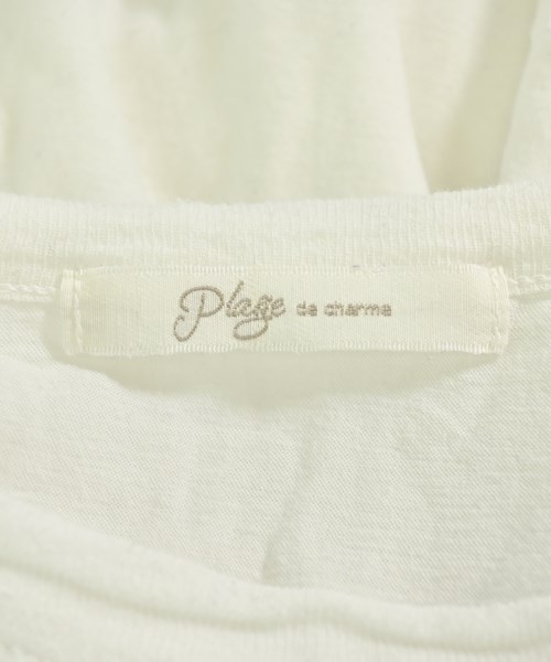 Plage（プラージュ）Tシャツ・カットソー 白 サイズ:F レディース/2200701929138
