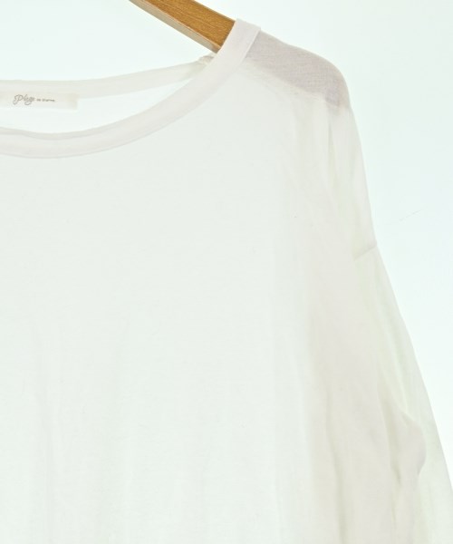 Plage（プラージュ）Tシャツ・カットソー 白 サイズ:F レディース/2200701929138