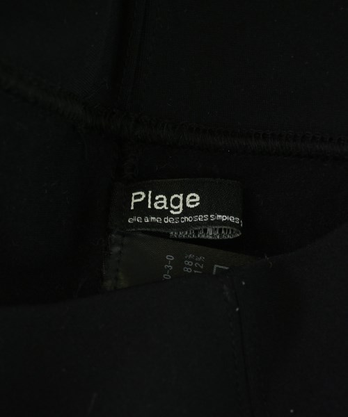 Plage（プラージュ）その他 黒 サイズ:38(M位) レディース/2200704978102