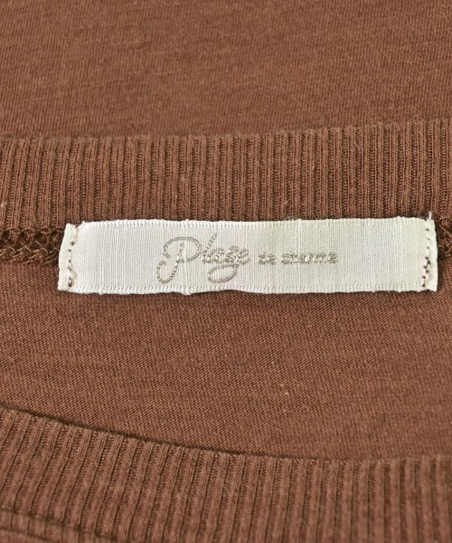 Plage（プラージュ）Tシャツ・カットソー 茶 サイズ:F レディース/2200703602176