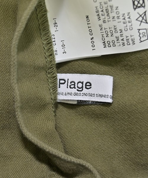 Plage（プラージュ）カジュアルシャツ カーキ サイズ:36(S位) レディース/2200704781054