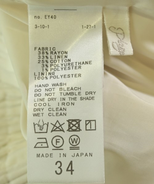 Plage（プラージュ）その他 白 サイズ:34(XS位) レディース/2200707854045