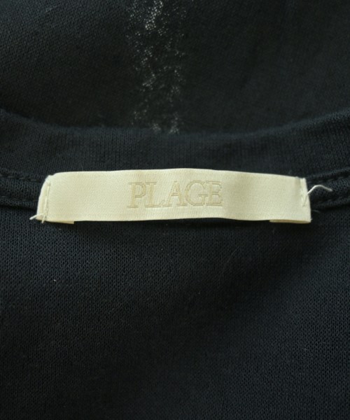 Plage（プラージュ）Tシャツ・カットソー 黒 サイズ:-(M位) レディース/2200693661078