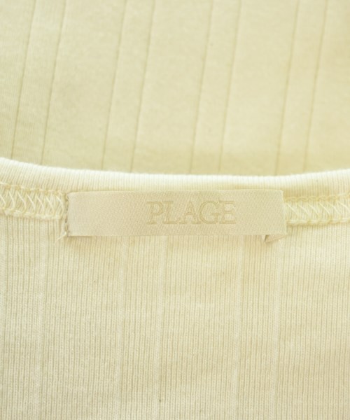 Plage（プラージュ）Tシャツ・カットソー 白 サイズ:-(M位) レディース/2200693661085