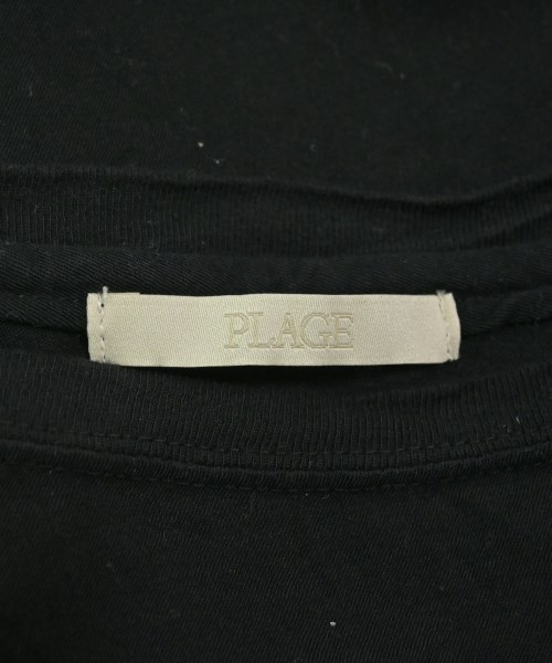 Plage（プラージュ）Tシャツ・カットソー 黒 サイズ:-(M位) レディース/2200660531205