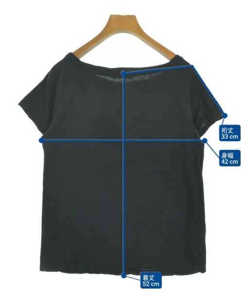 Plage（プラージュ）Tシャツ・カットソー 黒 サイズ:-(M位) レディース/2200660531205