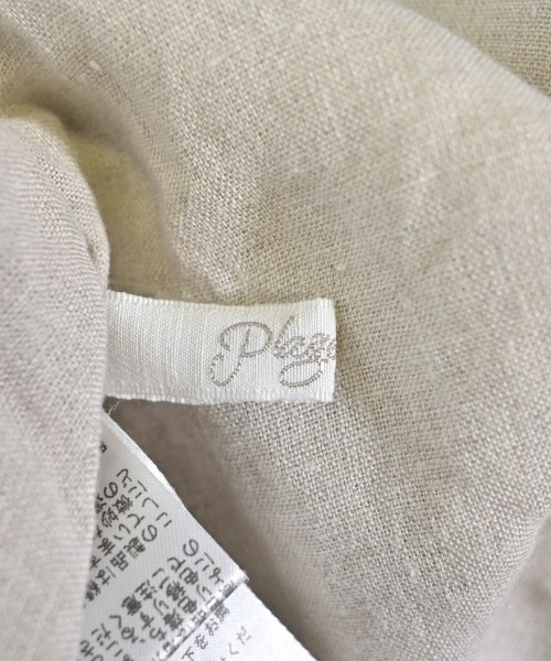 Plage（プラージュ）カジュアルシャツ ベージュ サイズ:F レディース/2200660417035