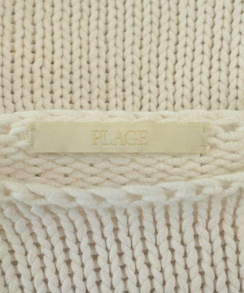 Plage（プラージュ）ニット・セーター 白 サイズ:F レディース/2200662348078