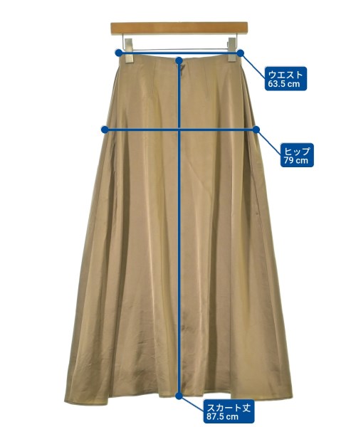 Plage（プラージュ）ロング・マキシ丈スカート ベージュ サイズ:34(XS位) レディース/2200664367022