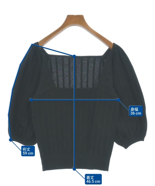 Plage（プラージュ）ニット・セーター 黒 サイズ:-(M位) レディース/2200661749159