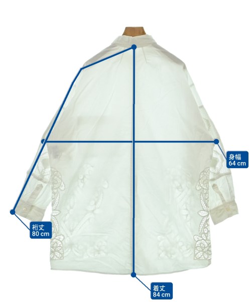 Plage（プラージュ）カジュアルシャツ 白 サイズ:F レディース/2200660616056