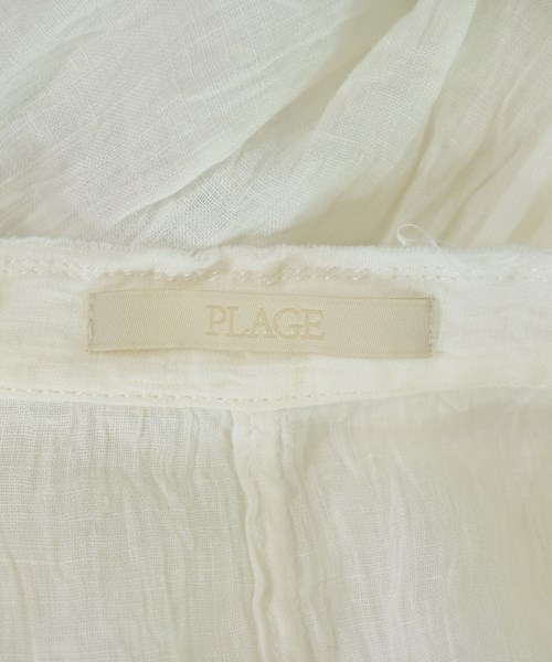 Plage（プラージュ）ブラウス 白 サイズ:F レディース/2200664130107