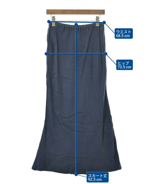Plage（プラージュ）ロング・マキシ丈スカート 紺 サイズ:38(M位) レディース/2200664862091