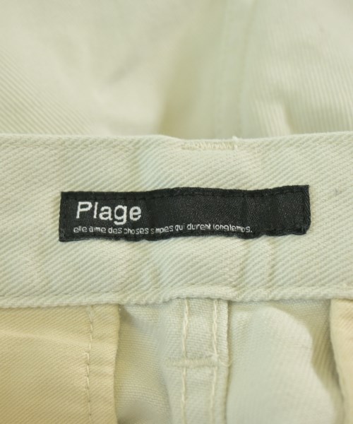 Plage（プラージュ）デニムパンツ 白 サイズ:38(M位) レディース/2200664372149