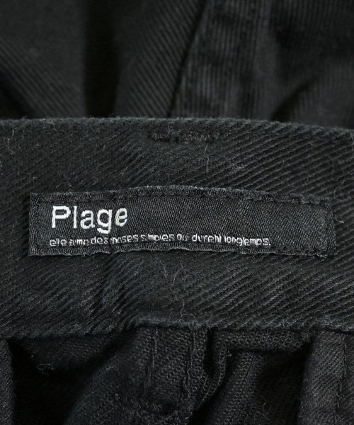Plage（プラージュ）デニムパンツ 黒 サイズ:38(M位) レディース/2200664372156