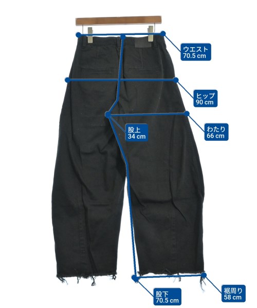 Plage（プラージュ）デニムパンツ 黒 サイズ:38(M位) レディース/2200664372156