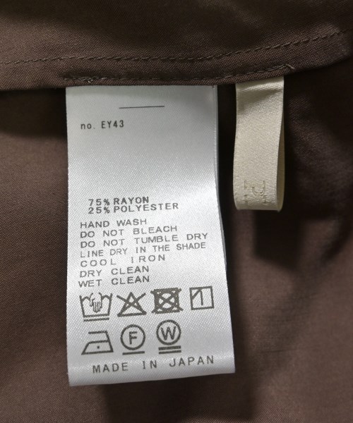 Plage（プラージュ）カジュアルシャツ 茶 サイズ:F レディース/2200667265059