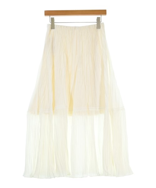 Plage（プラージュ）ロング・マキシ丈スカート 白 サイズ:38(M位) レディース/2200663813216