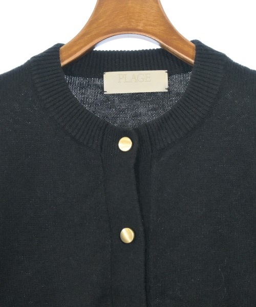 Plage（プラージュ）カーディガン 黒 サイズ:F レディース/2200667133013