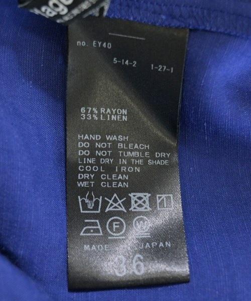 Plage（プラージュ）ロング・マキシ丈スカート 青 サイズ:36(S位) レディース/2200667669277