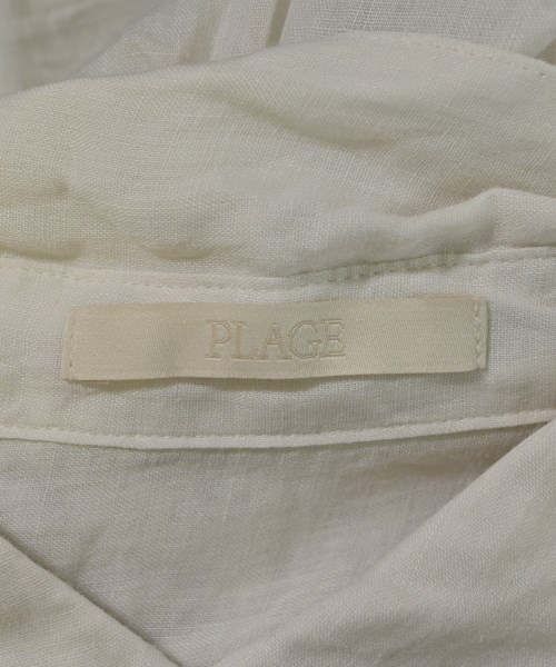 Plage（プラージュ）カジュアルシャツ ベージュ サイズ:F レディース/2200668134170